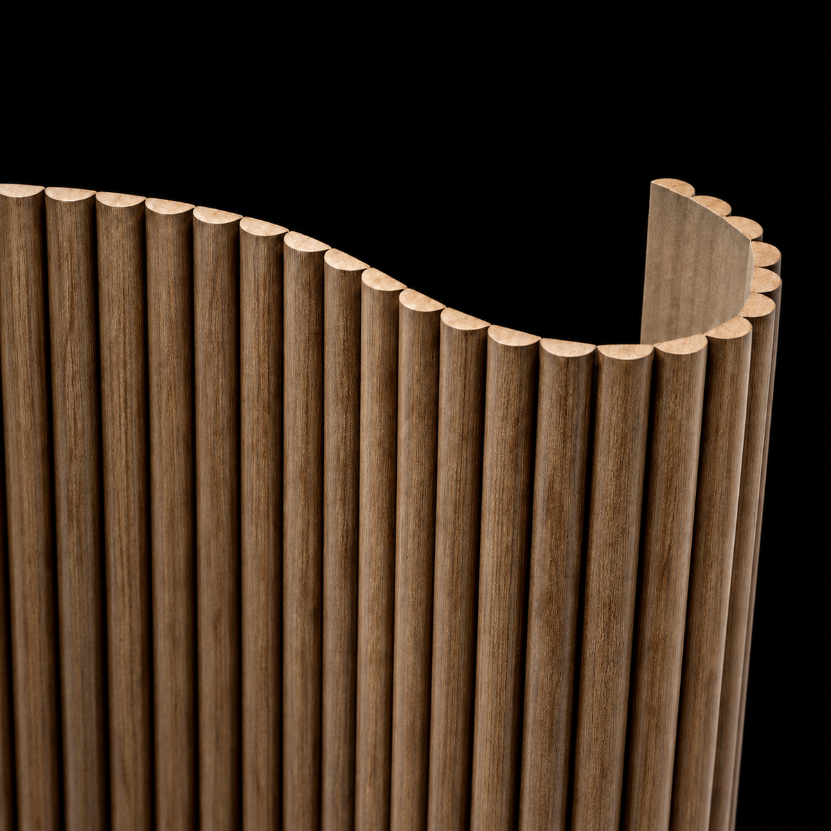 WALL PANEL FLEX - BAMBU – NOGAL TERRACOTA +++