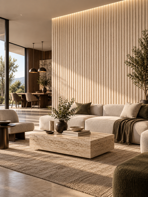WALL PANEL SLIM – TRAVERTINO +++